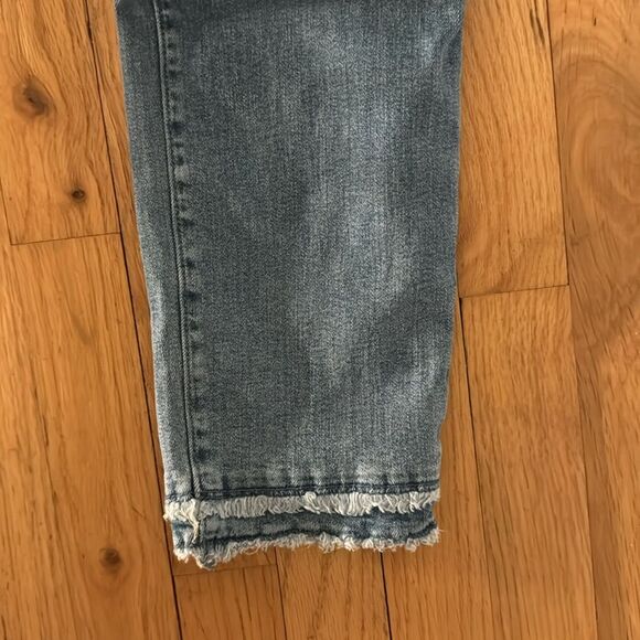 Loft skinny ankle cropped jeans size 14 - Picture 2 of 4